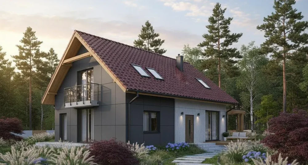 Проект Двухэтажный дом 9 на 17, 172 м2