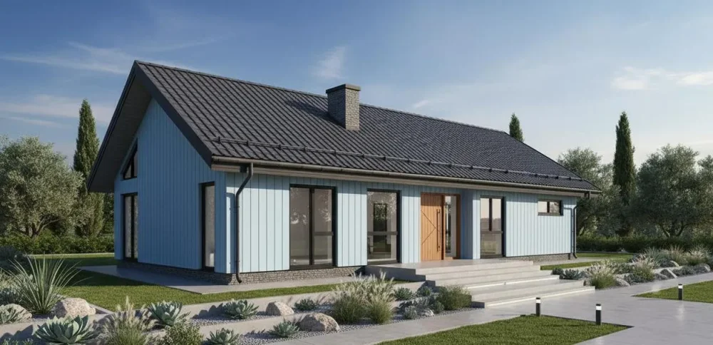 Проект Двухэтажный дом 16 на 10, 193 м2